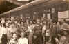 1985 г. 10-й класс, июнь, вокзал, проводы