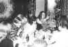 День рождения Люды Ильиной (16 лет), 22декабря 1973г., у нее дома, Альштедт. Лариса Долгих, Галя Зайцева, Саломатина Аля, Люда Авласова (спина) и хвостик Оли Мошик.