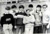 В немецкой школе 10а и 10б на дружбе у немев в школе, 1989.