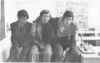 Осень 1974 "Три богатыря" номер два - Саша Матвийко, Олег Токарев, Витя Голышин, в кабинете физики. Физику преподавала пожалуй наша самая любимая училка - Н.Г.Прошкина ("Наташа-колбочка")